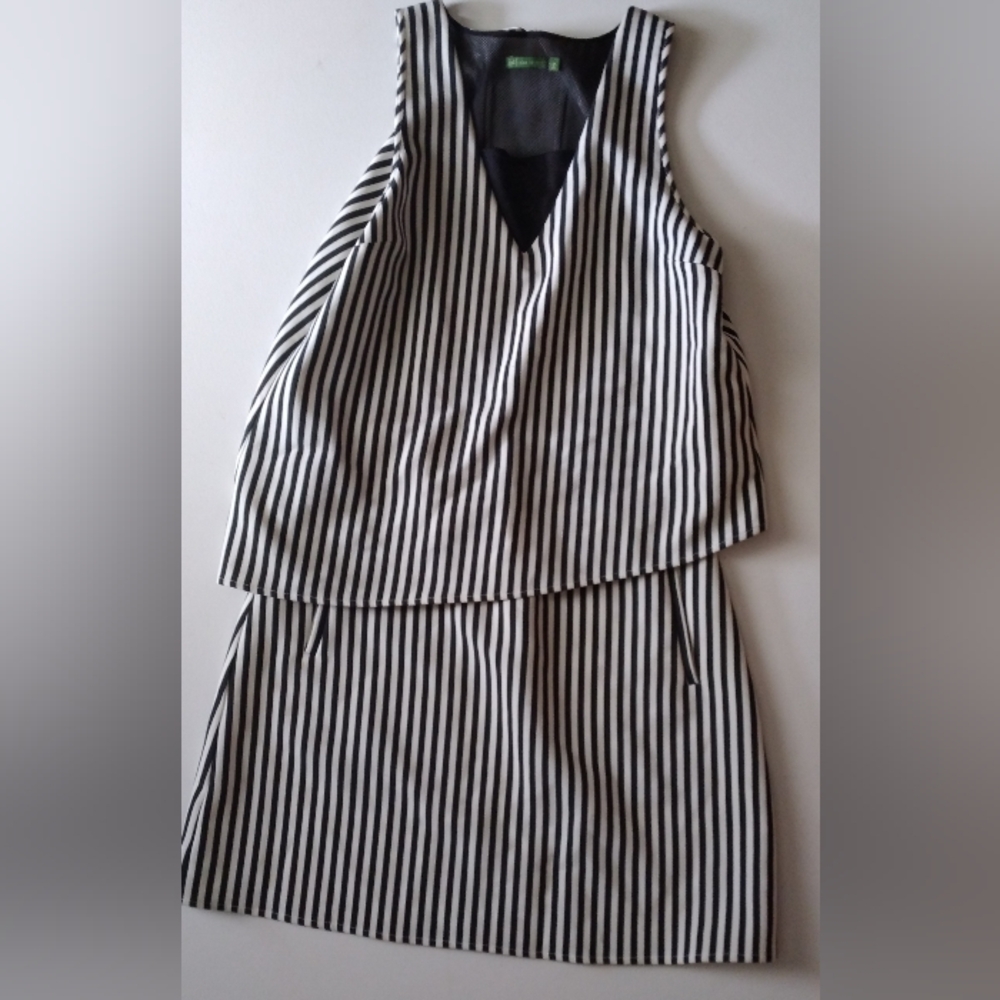 Very modern asymmetrical dress